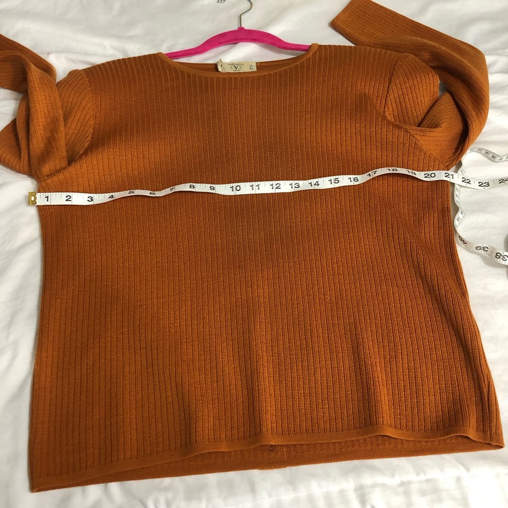 Valentino Vintage Sweater Button Caramel - Picture 7 of 8